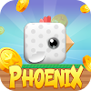 Phoenix-square bird icon
