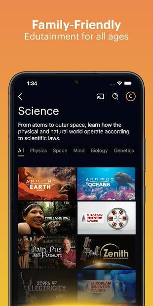 Imágen 6 Curiosity Stream android