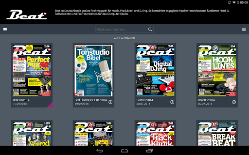 Beat Magazin Screen 2