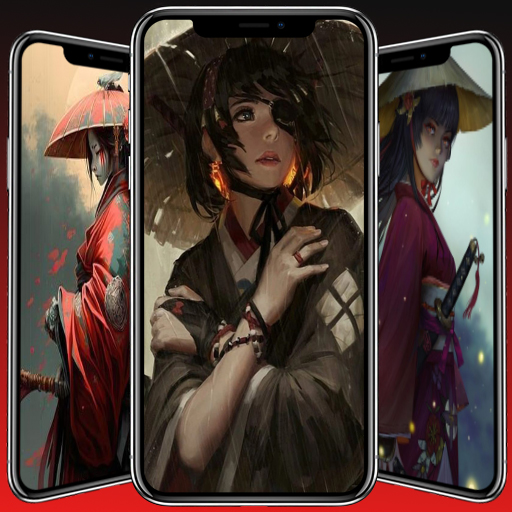 Samurai Girl Wallpaper logo
