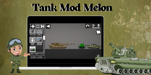 Mark tank of World War I mod - Mods for Melon Playground Sandbox PG