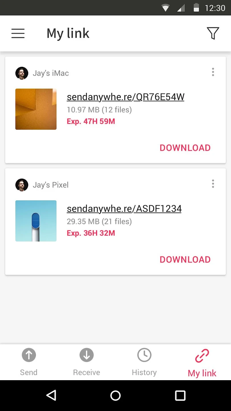 Download apk Send Anywhere Mod