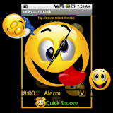 Smiley Alarm Clock Widget icon