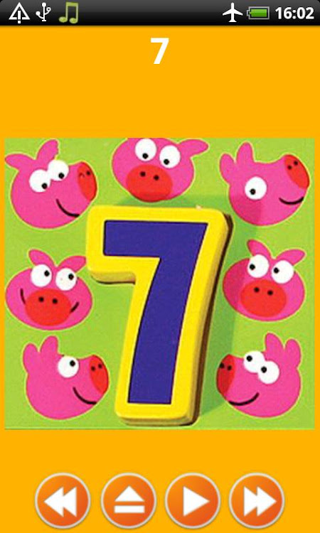 Numbers for kids flashcards - 4.2.1117 - (Android)
