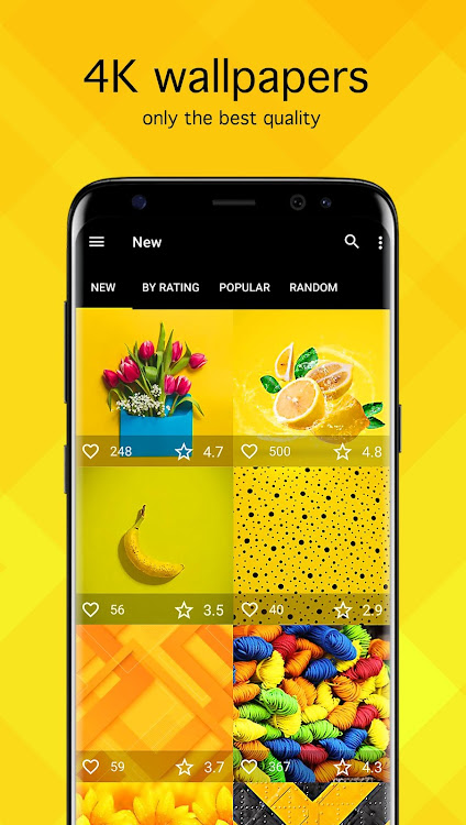 Yellow Wallpapers PRO - 5.7.91 - (Android)