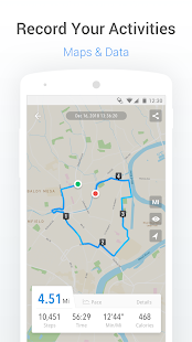 Pacer Pedometer:Walking Step & Calorie Tracker App Screenshot