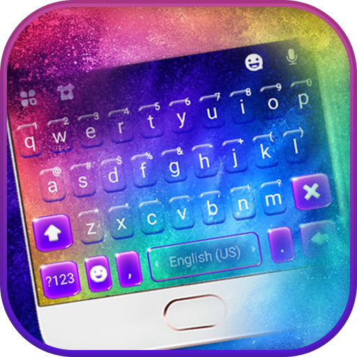 Color Explosion Keyboard Theme  Icon
