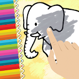 Animals Coloring Book Game Kid icon