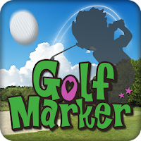 Golf Marker ゴルフスコアカード 通信機能付き！