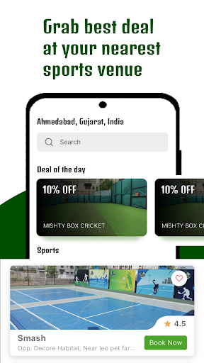 Bookforsport Screen 2