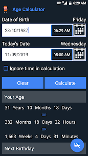 Age Calculator Pro APK (PAID) Free Download Latest Version 10
