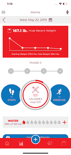 Android application Weight Success Centers screenshort