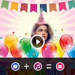 Cover Image of Download birthday video maker 2022 25.0 APK