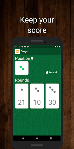 Domino Score Log Screen 3