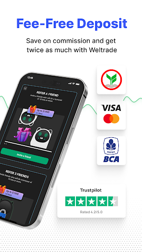 Weltrade : Online Investing Screen 2