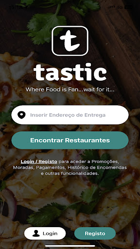 Android application Tastic screenshort
