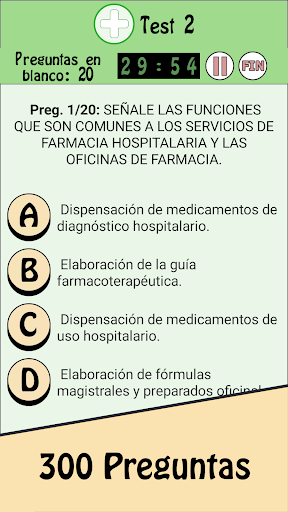 TestOpos Farmacia Screen 3