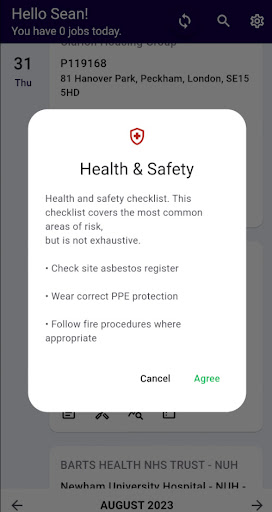 Cat-Si Compliance Audit Tool Screen 3