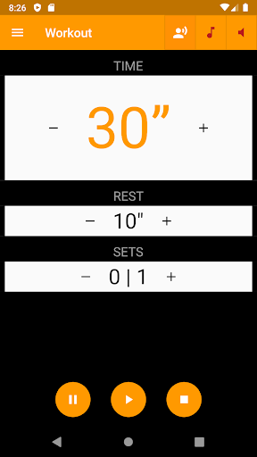 Workout Counter Screen 2