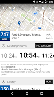 screenshot of Montreal STM Bus - MonTransit