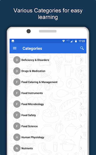 Screenshot of Food Science & Nutrition App
