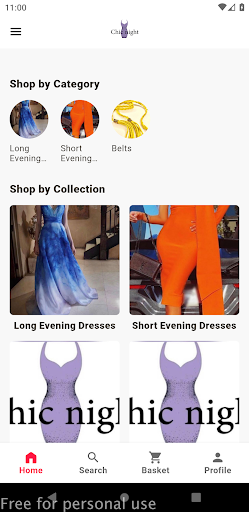 Android application Chicnight screenshort
