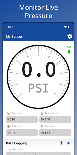 Pressure Pro CirrusSense Screen 2