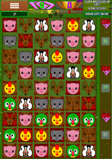 Android application Zooels - Match 3 Animal Fun screenshort