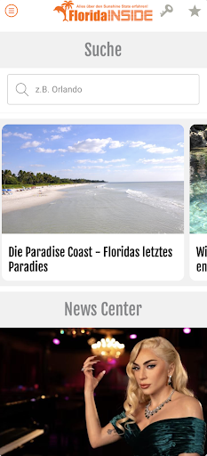 Android application Florida Inside screenshort