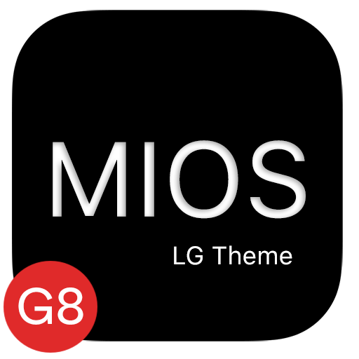 [UX8] MIOS Black Theme LG G8 V 1.4 Icon