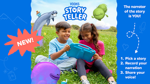 Screenshot of Vooks: Read-alouds for kids