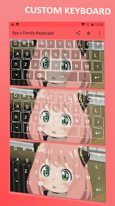 Captura de Pantalla 11 keyboard anime spy x family android