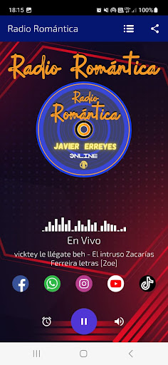 Radio Romántica Javier Erreyes Screen 2