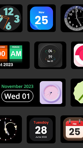 Widget IOS - Clock Widgets Screen 2