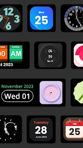Widget IOS - Clock Widgets