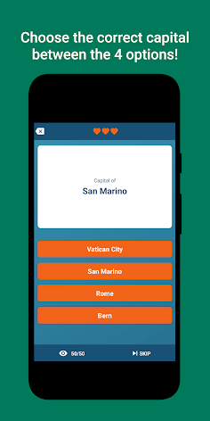 World's Capital Trivia - Screenshot 2
