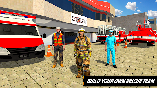 FireFighter Emergency Rescue Game-Ambulance Rescue Mod Apk 3.9 8