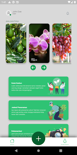 Android application Sinfoja screenshort