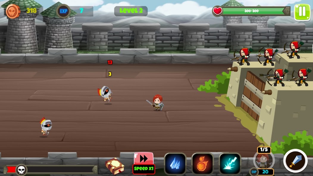 Castle  Tower defense 12 APK + Mod (Unlimited money / Unlocked / Weak enemy / Invincible) for Android