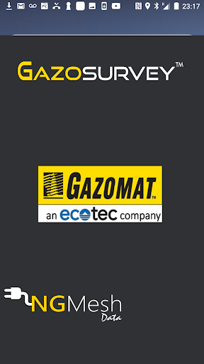 Android application GazoSurvey screenshort