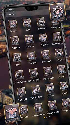 London City Night Theme Screen 2