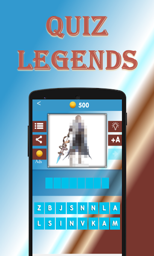 Quiz Legends. Guess the Hero 0.1 screenshots 1
