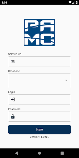 Android application PAMC screenshort