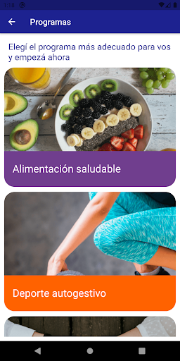 Espacio Saludable Screen 3