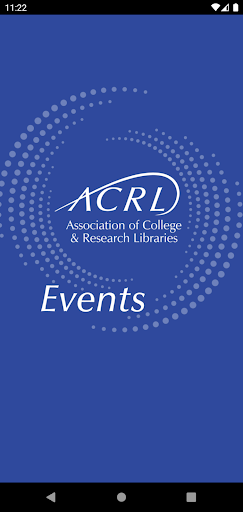 Android application ACRL Events screenshort