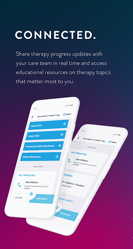 NeuroSphere™ myPath™ App Screen 2