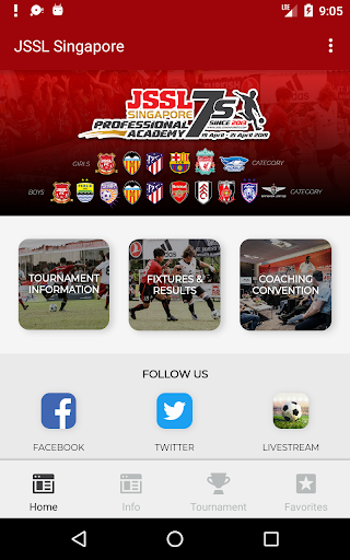 Android application JSSL Academy 7s screenshort