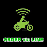Order GO-JEK via Line icon