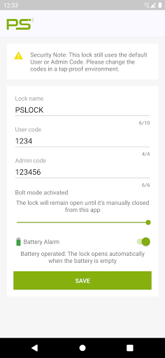 PSLocks Screen 3