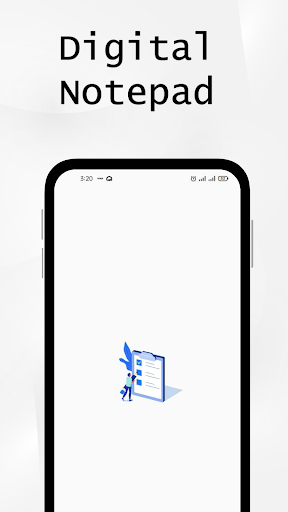 Android application Digital Notepad,Notebook screenshort